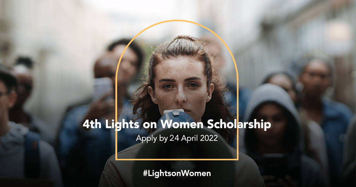 Opportunity: 4th Lights on Women Scholarship